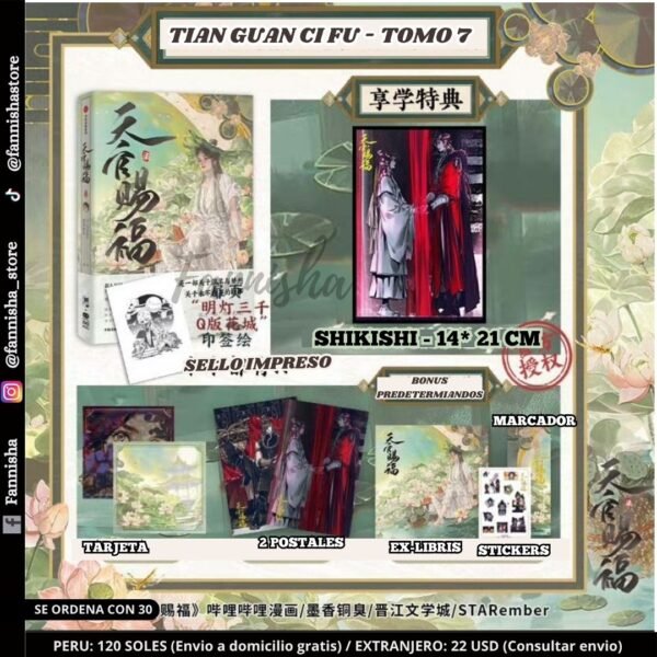 (Pre-Orden) Tian Guan Ci Fu - Tomo 7 (Chino)
