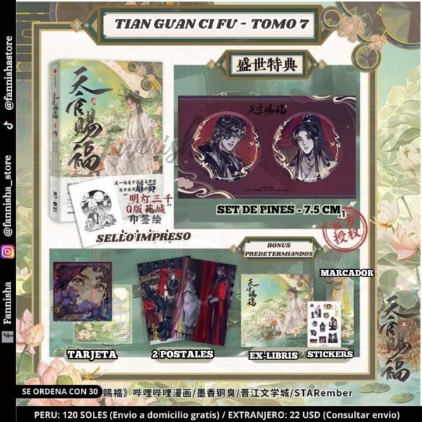 (Pre-Orden) Tian Guan Ci Fu - Tomo 7 (Chino)
