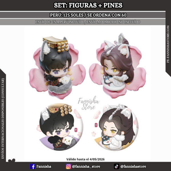 (PRE-ORDEN) The Husky and The white cat Shizun - Figuras