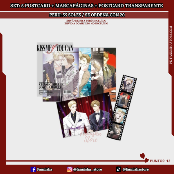 [PRE-ORDEN] Kiss me if You Can x Fantazit