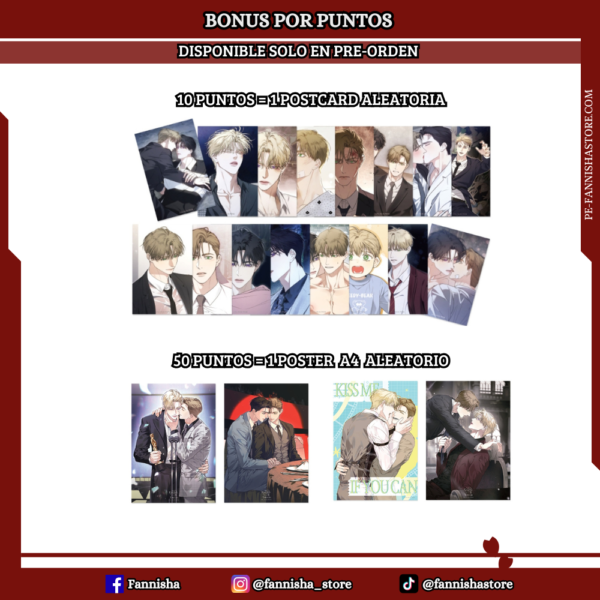 [PRE-ORDEN] Kiss me if You Can x Fantazit