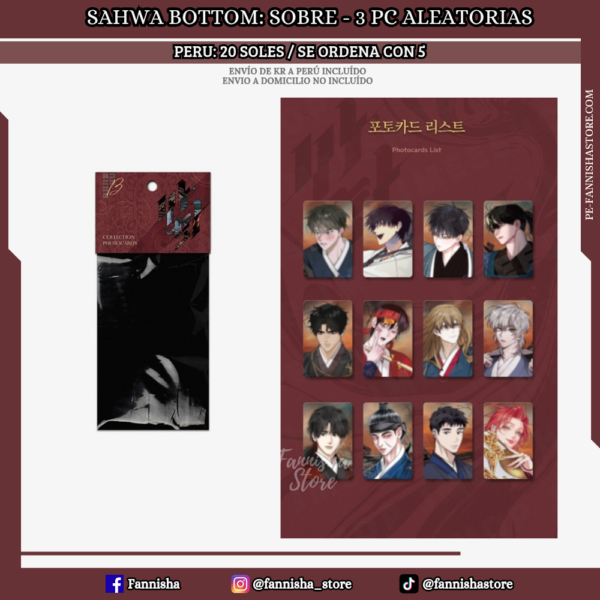 [PRE-ORDEN] Sobres de Photocards Aleatorias