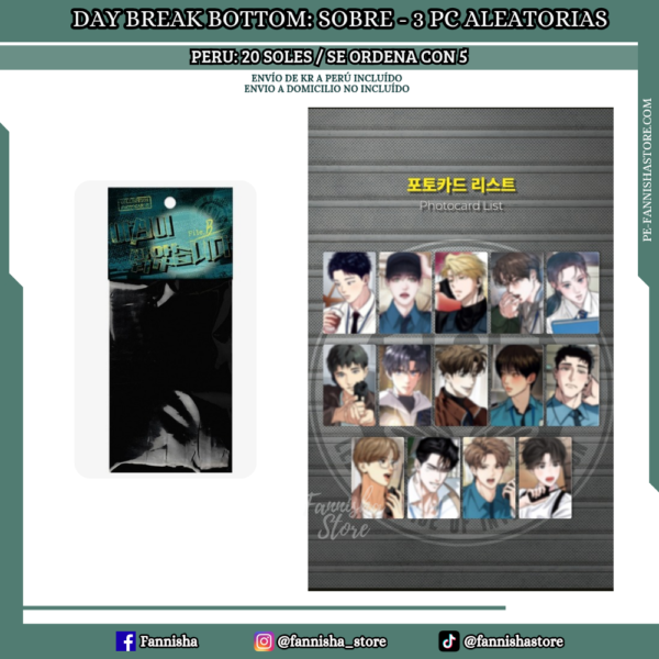 [PRE-ORDEN] Sobres de Photocards Aleatorias