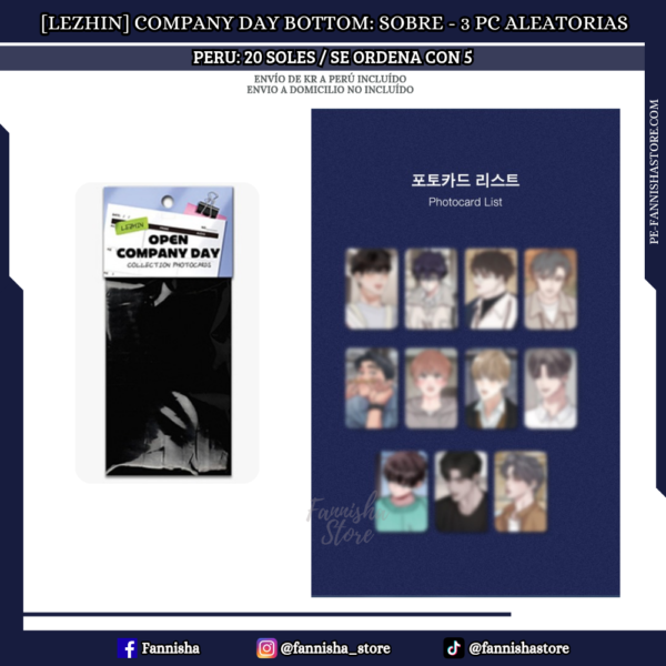 [PRE-ORDEN] Sobres de Photocards Aleatorias