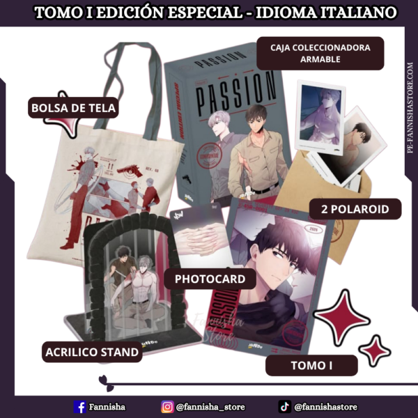 [PRE-ORDEN] Passion - Manhwa Ver. Italiana