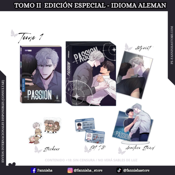 [PRE-ORDEN] Passion - Manhwa Ver. Alemana
