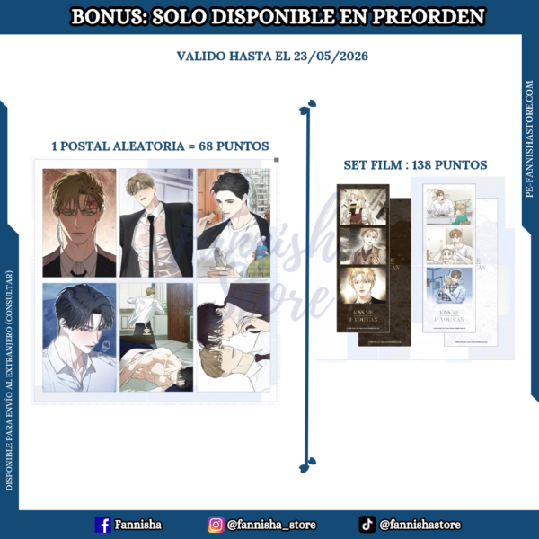 [PRE-ORDEN] Kiss me if You can - Comiplus