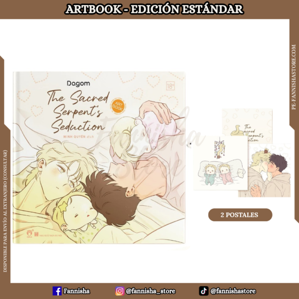 [PRE-ORDEN] La seducción de la serpiente sagrada - Artbook Ver. Vietnamita