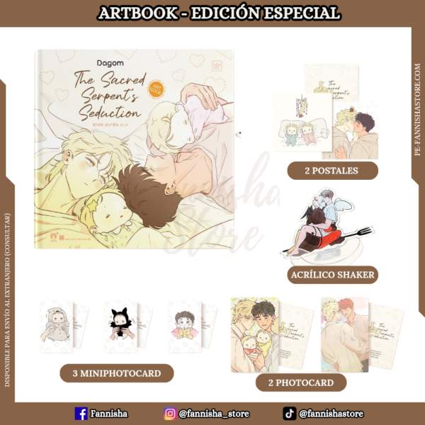 [PRE-ORDEN] La seducción de la serpiente sagrada - Artbook Ver. Vietnamita