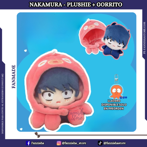[PRE-ORDEN] Nakamura - Plushies FANMADE