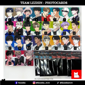 Team Lezhin Photocards - Disponible