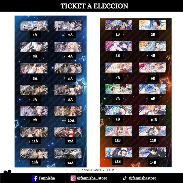 SPAKLZ - Tickets Lenticulares
