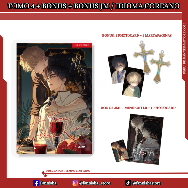 [Pre-Orden] Árbol sin Raices - Manhwa Tomos