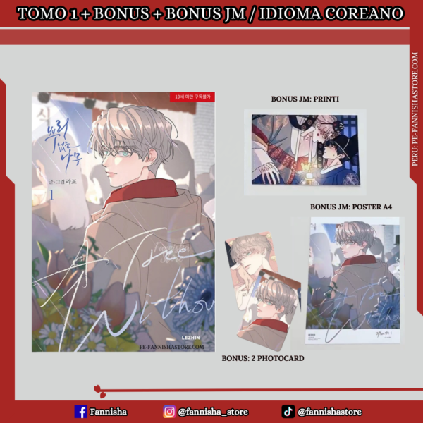 [Pre-Orden] Árbol sin Raices - Manhwa Tomos