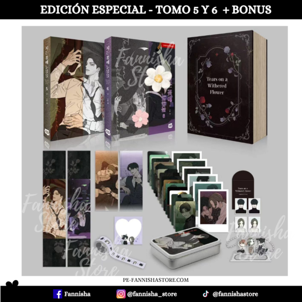 Lágrimas entre flores marchitas - Disponible
