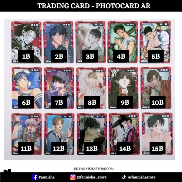 Trading Card Lezhin Bottoms - Disponible