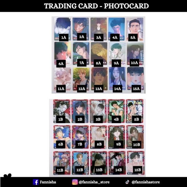 Trading Card Lezhin Bottoms - Disponible