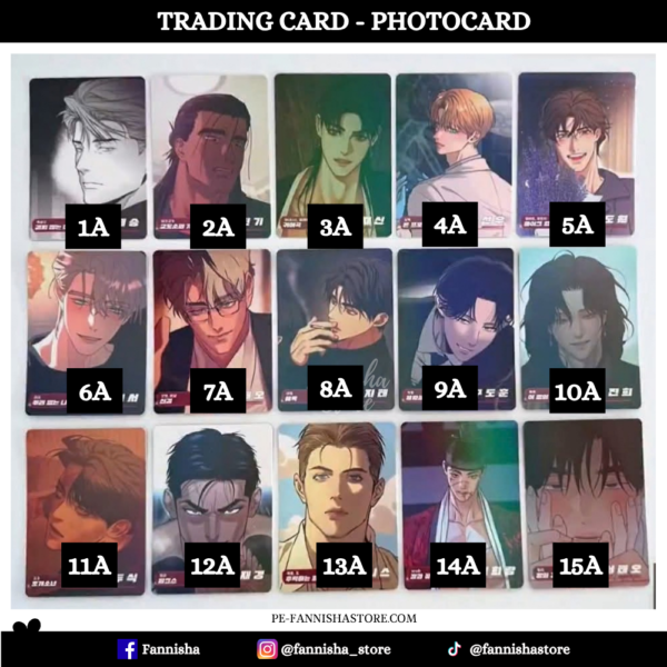 Trading Card Lezhin Tops - Disponible