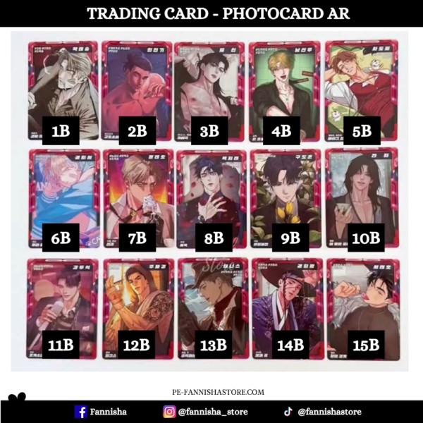Trading Card Lezhin Tops - Disponible