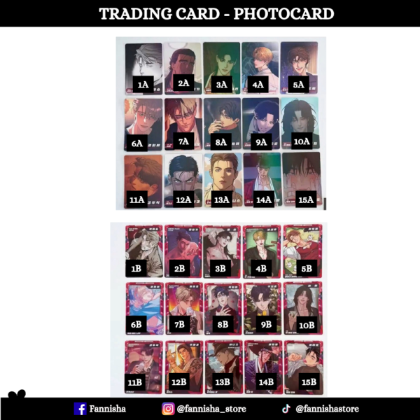 Trading Card Lezhin Tops - Disponible