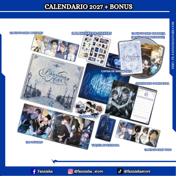 [PRE-ORDEN] Mr. Blue - Calendario 2027